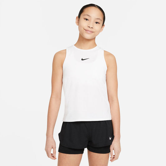 Nike Victory Girl's Tank - White - CV7573-100