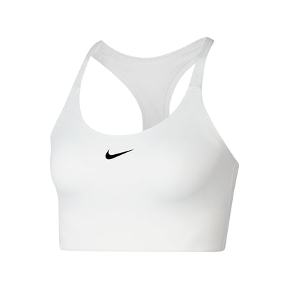 Nike Swoosh Women's Medium-Support Bra - White - BV3636-100