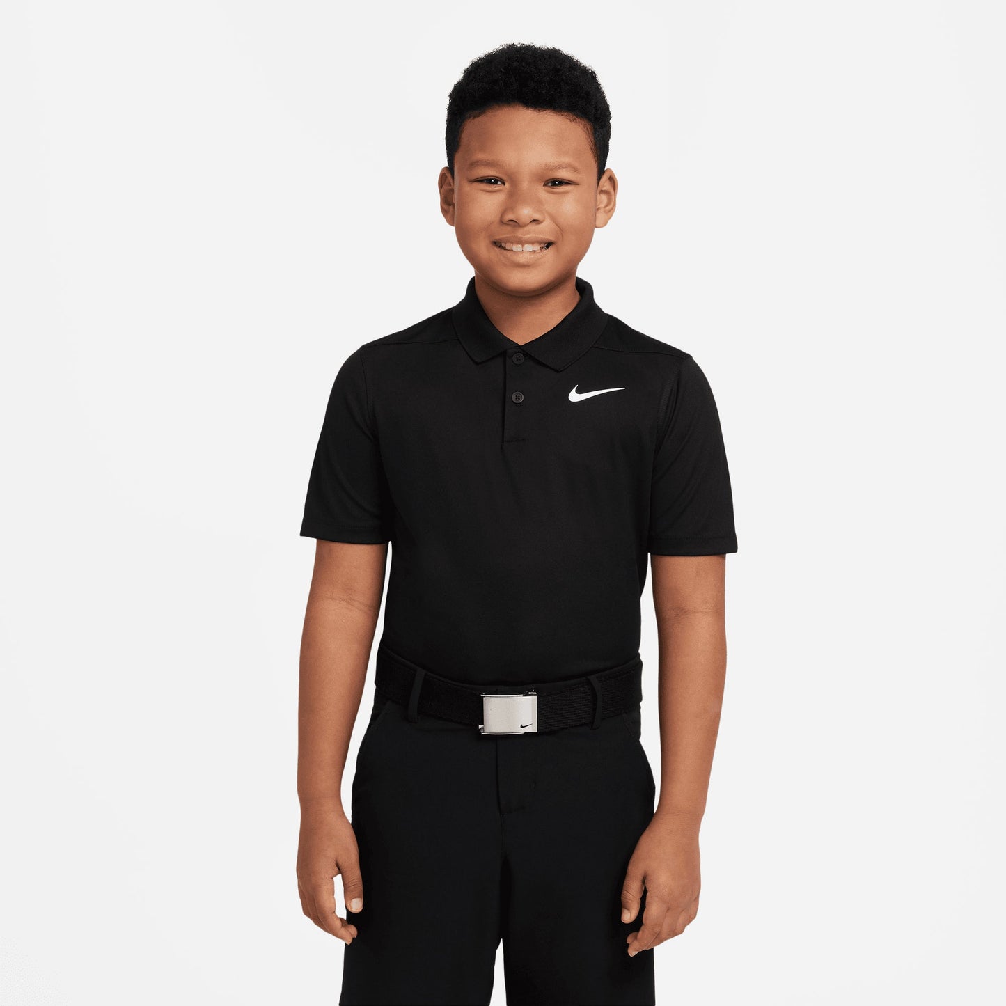 Nike Dri-FIT Victory Boys Polo - Black - DN1970-010