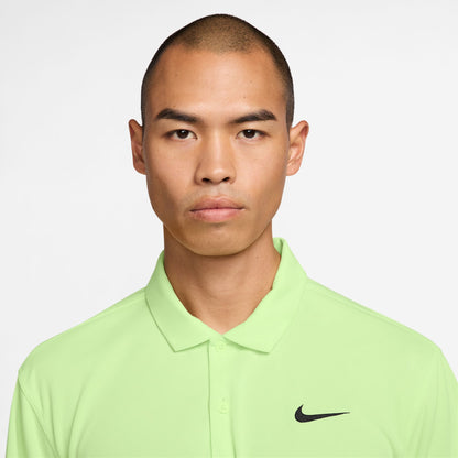 Nike Men's Nike Court Dri-FIT Polo Solid - Lt Lime - DH0857-360