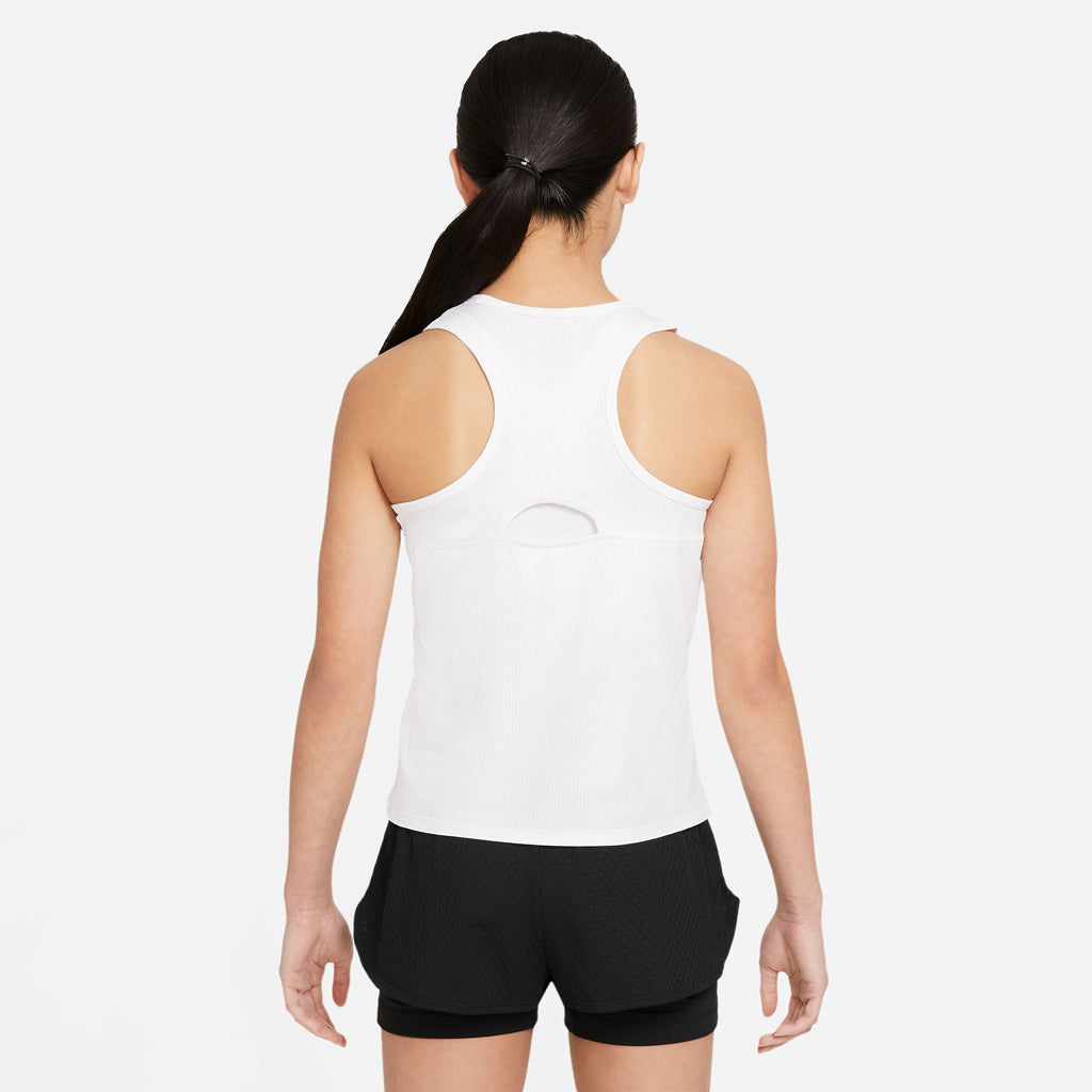 Nike Victory Girl's Tank - White - CV7573-100