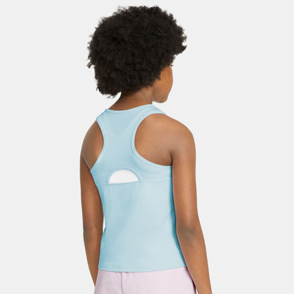 Nike Victory Girl's Tank - Glacier Blue Glacier Blue Black - CV7573-474