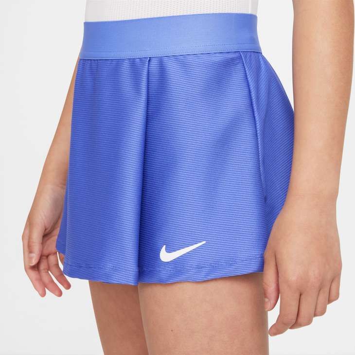 Nike Girl's NikeCourt Dri-FIT Victory Flouncy Skirt - Sapphire - CV7575-500
