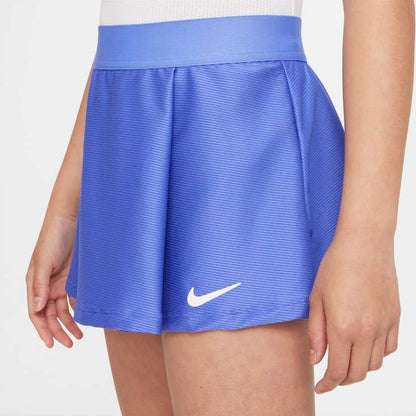 Nike Girl's NikeCourt Dri-FIT Victory Flouncy Skirt - Sapphire - CV7575-500