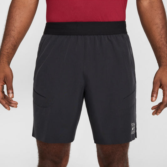 Nike Men's NikeCourt Dri-FIT Advantage 8in Short - Black - FZ9322-010
