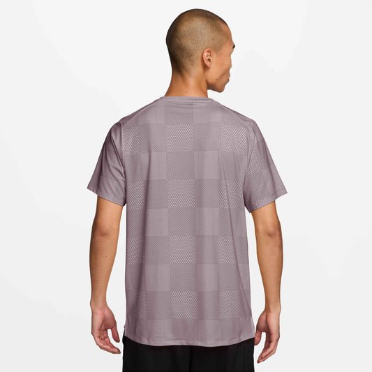 Nike Men's NikeCourt Dri-FIT Advantage Top Print - Violet - IB1064-226