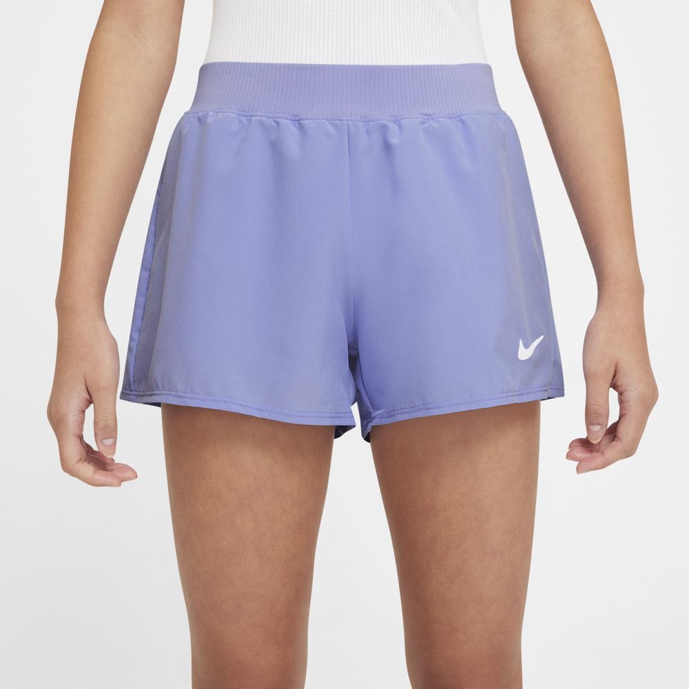Nike Girl's NikeCourt Dri-FIT Victory Short - Light Thistle - DB5612-569