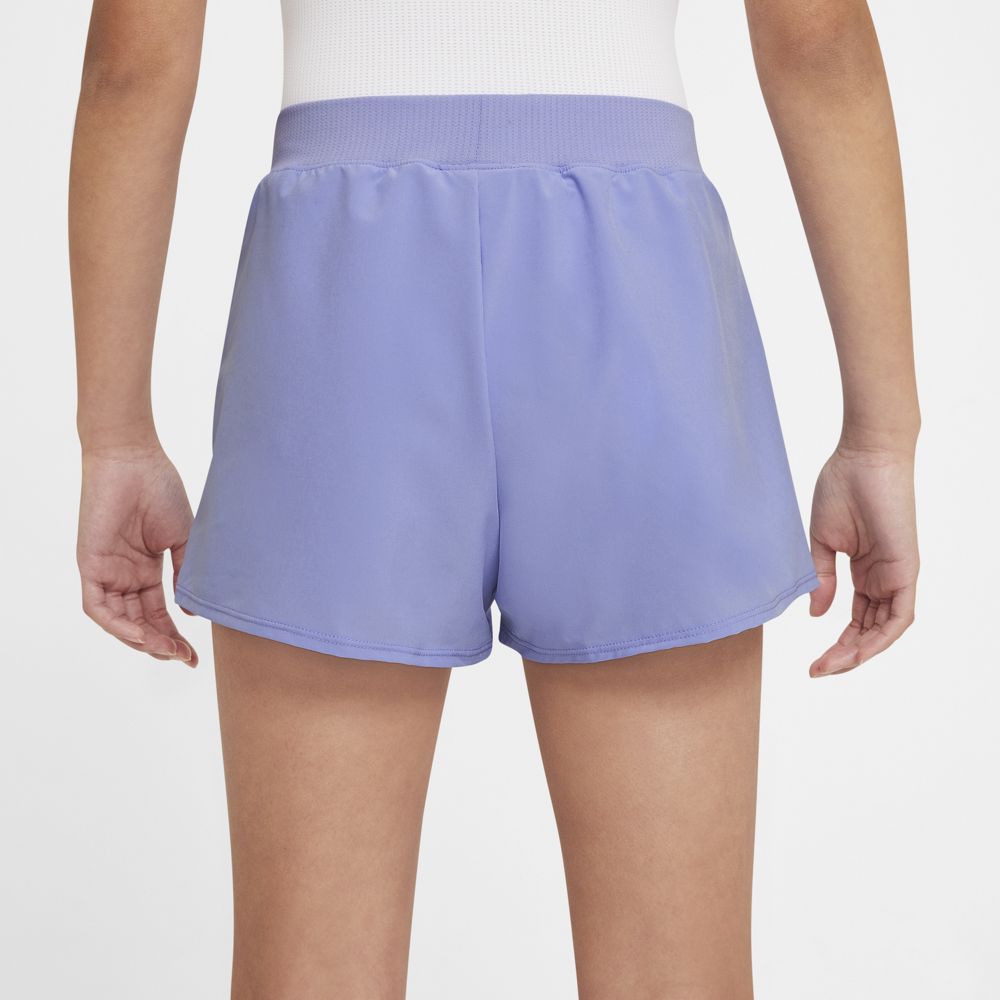 Nike Girl's NikeCourt Dri-FIT Victory Short - Light Thistle - DB5612-569