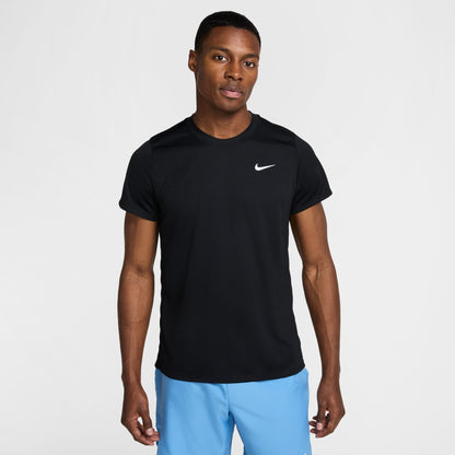 Nike Men's NikeCourt Dry Victory Top - Black - FZ6921-010