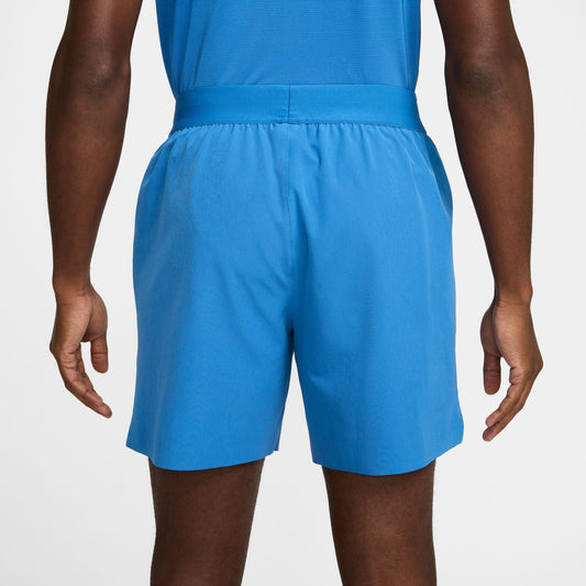 NikeCourt Advantage Men's Dri-FIT 6" Tennis Shorts - Blue - FZ6913-402