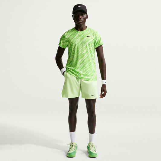 Nike Men's NikeCourt Dri-FIT Victory Top Print - Green - IB1530-307
