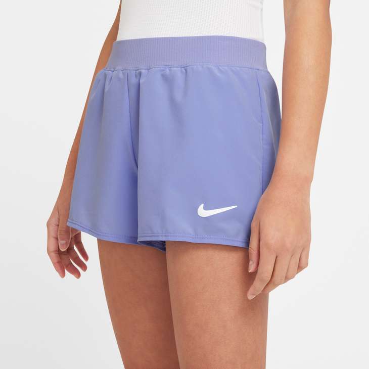 Nike Girl's NikeCourt Dri-FIT Victory Short - Light Thistle - DB5612-569
