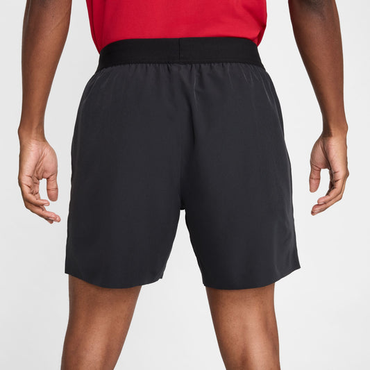 NikeCourt Advantage Men's Dri-FIT 6" Tennis Shorts - Black - FZ6913-010