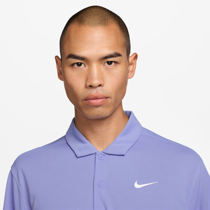 Nike Men's NikeCourt Dri-FIT Polo Solid - Light Thistle - DH0857-569