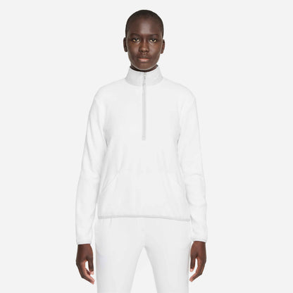 Nike Therma-FIT Victory Women's Long Sleeve 1/2 Zip Top - White - DA3236-100
