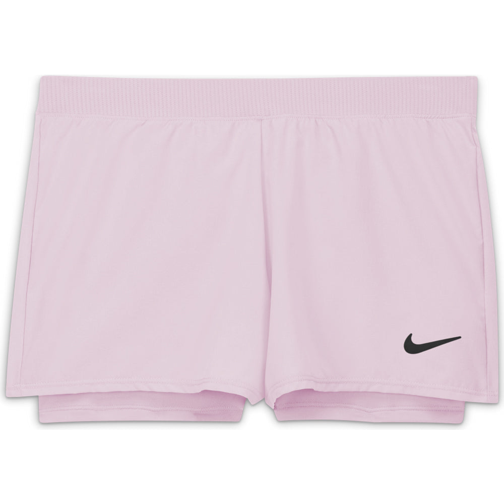 Nike Girl's NikeCourt Dri-FIT Victory Short - Lime Glow - DB5612-345