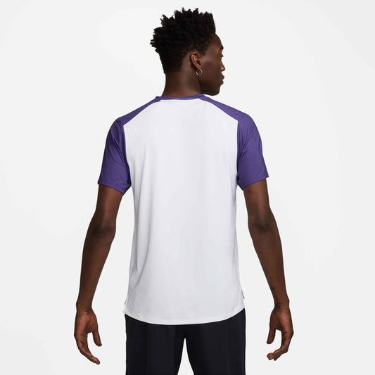Nike Men's NikeCourt Dri-FIT Advantage Top Print - Purple - FZ9845-507