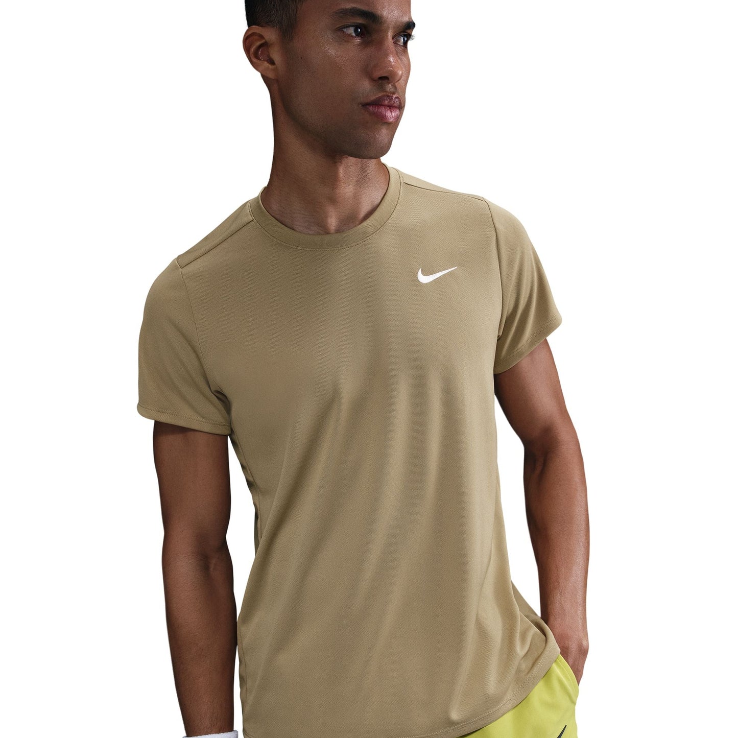Nike Men's NikeCourt Dry Victory Top - Beige - FZ6921-297
