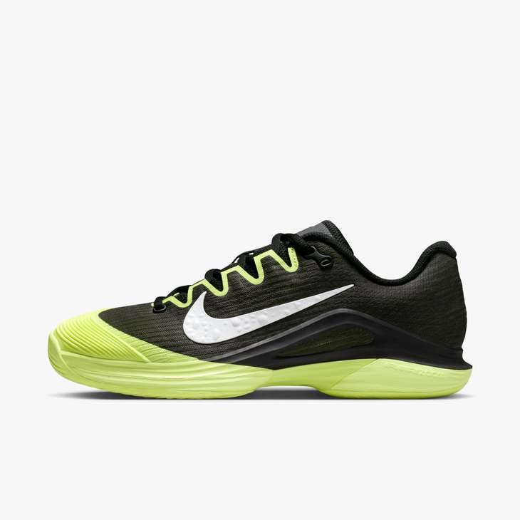 Nike Women's Hard Court Nike Vapor 12 - Black/Lemon - IB6554-001
