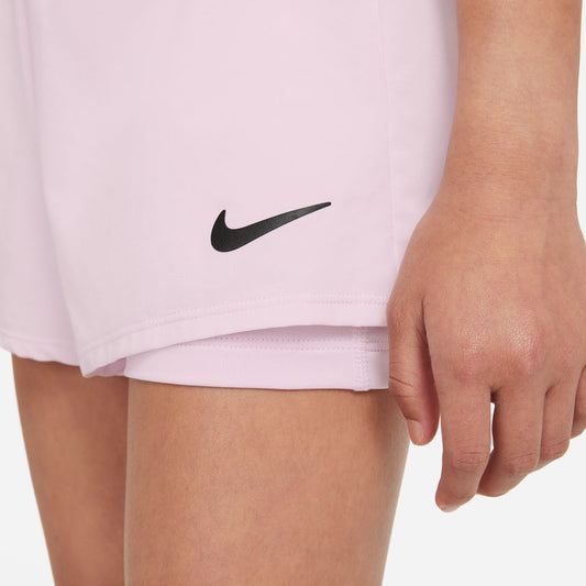 Nike Girl's NikeCourt Dri-FIT Victory Short - Regal Pink - DB5612-695
