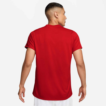 Nike Men's NikeCourt Dry Victory Top - Summer 2026 - Red - FZ6921-657