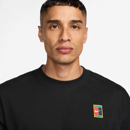 Nike Men's NikeCourt Tee Max90 - Black - HJ3362-010