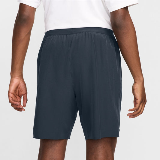 NikeCourt Advantage Men's Dri-FIT 8" Tennis Shorts - Armory Navy White - FZ9322-478
