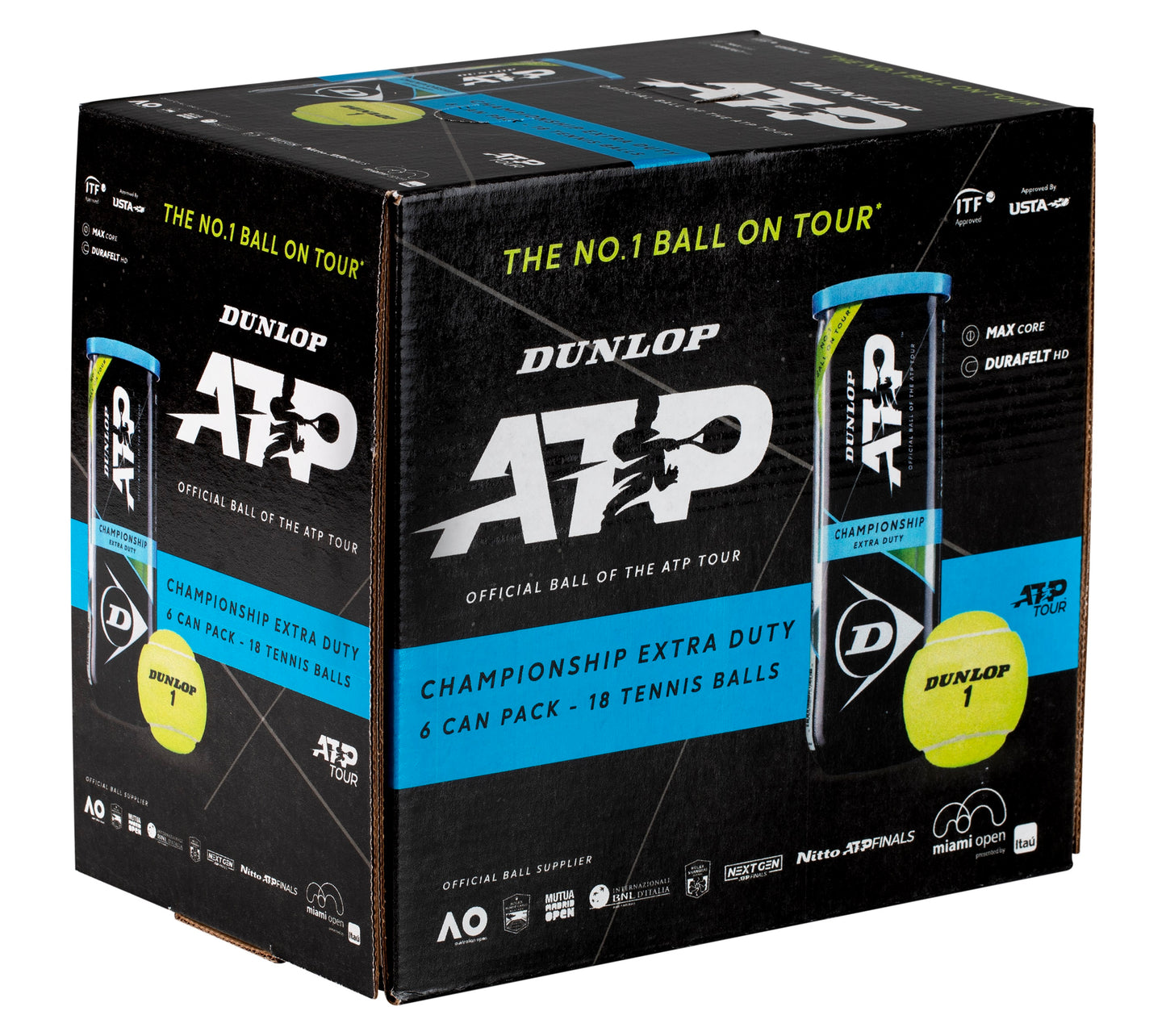 Dunlop ATP Championship Extra Duty Ball (6x3B)