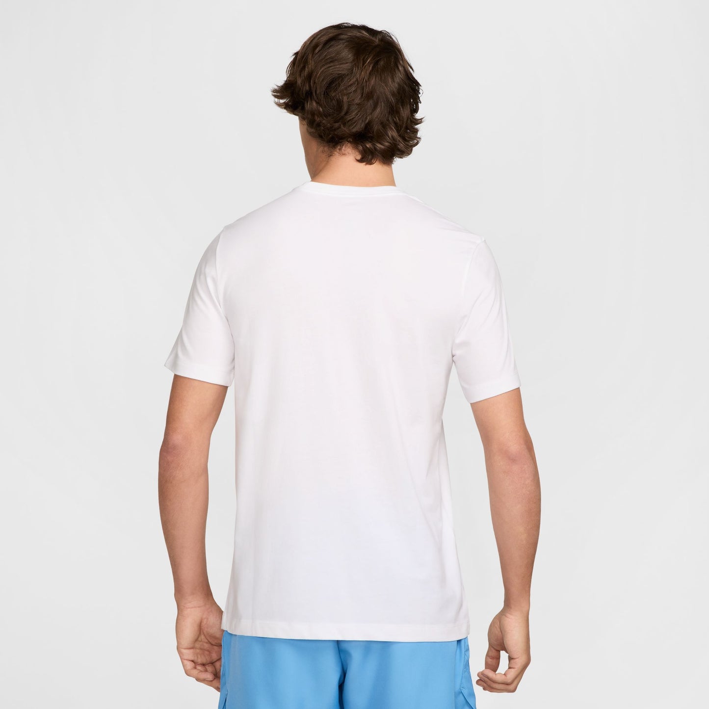Nike Men's NikeCourt Dri-FIT Tee Sp25 - White - HJ3366-100