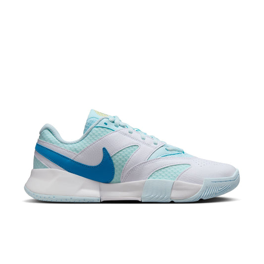 NikeCourt Vapor Lite 4 Womens' Hard Court Tennis Shoes - Glacier Blue Star Blue-White - FD6575-400