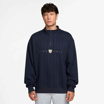 Nike Men's Therma-FIT 1 2 Zip Top Over Size - Navy - II0770-419