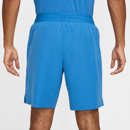 NikeCourt Advantage Men's Dri-FIT 8" Tennis Shorts - Blue - FZ9322-402