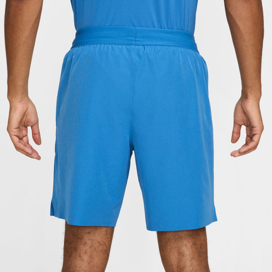 NikeCourt Advantage Men's Dri-FIT 8" Tennis Shorts - Blue - FZ9322-402
