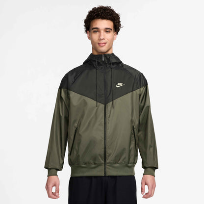 Nike Men's Woven Lnd Wr Hoodie Jacket - Olive - DA0001-222
