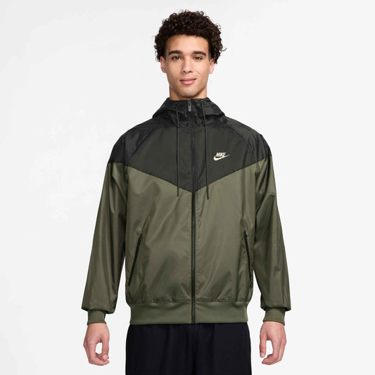 Nike Men's Woven Lnd Wr Hoodie Jacket - Olive - DA0001-222