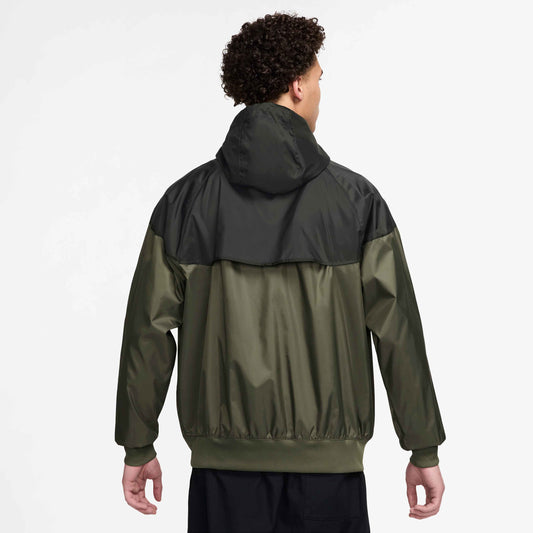 Nike Men's Woven Lnd Wr Hoodie Jacket - Olive - DA0001-222