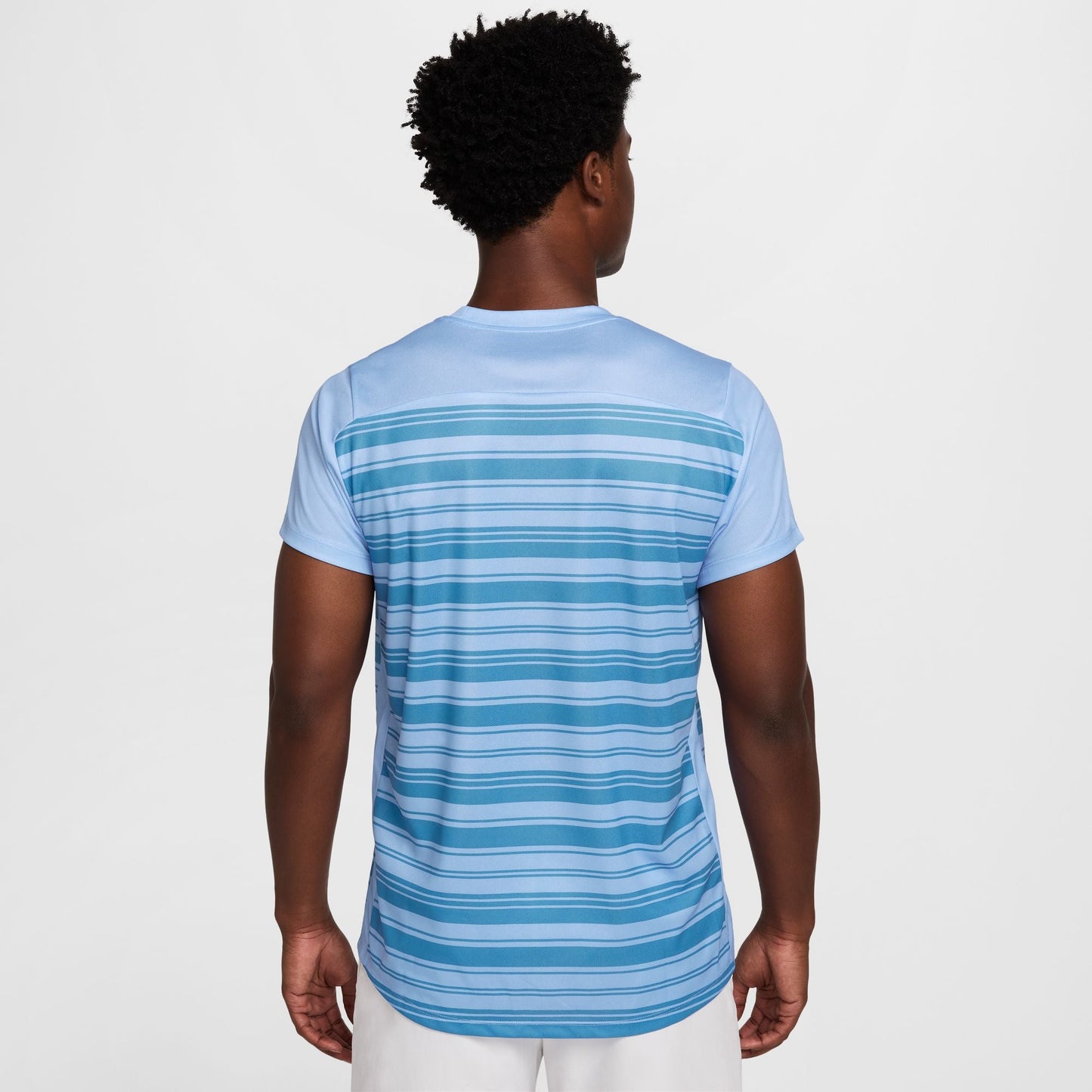 NikeCourt Victory Men's Dri-FIT Tennis Top Printed - 2025 - Aluminum - FZ6923-468