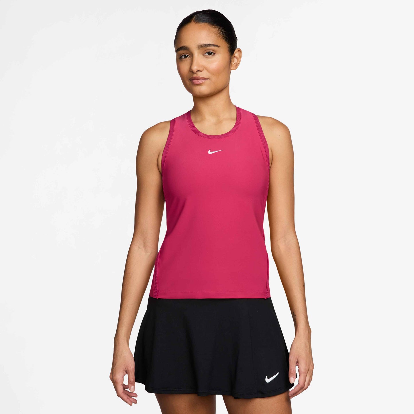 NikeCourt Victory Women's Tennis Tank - Rush Pink White - FD5584-666