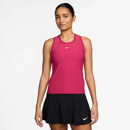 NikeCourt Victory Women's Tennis Tank - Rush Pink White - FD5584-666