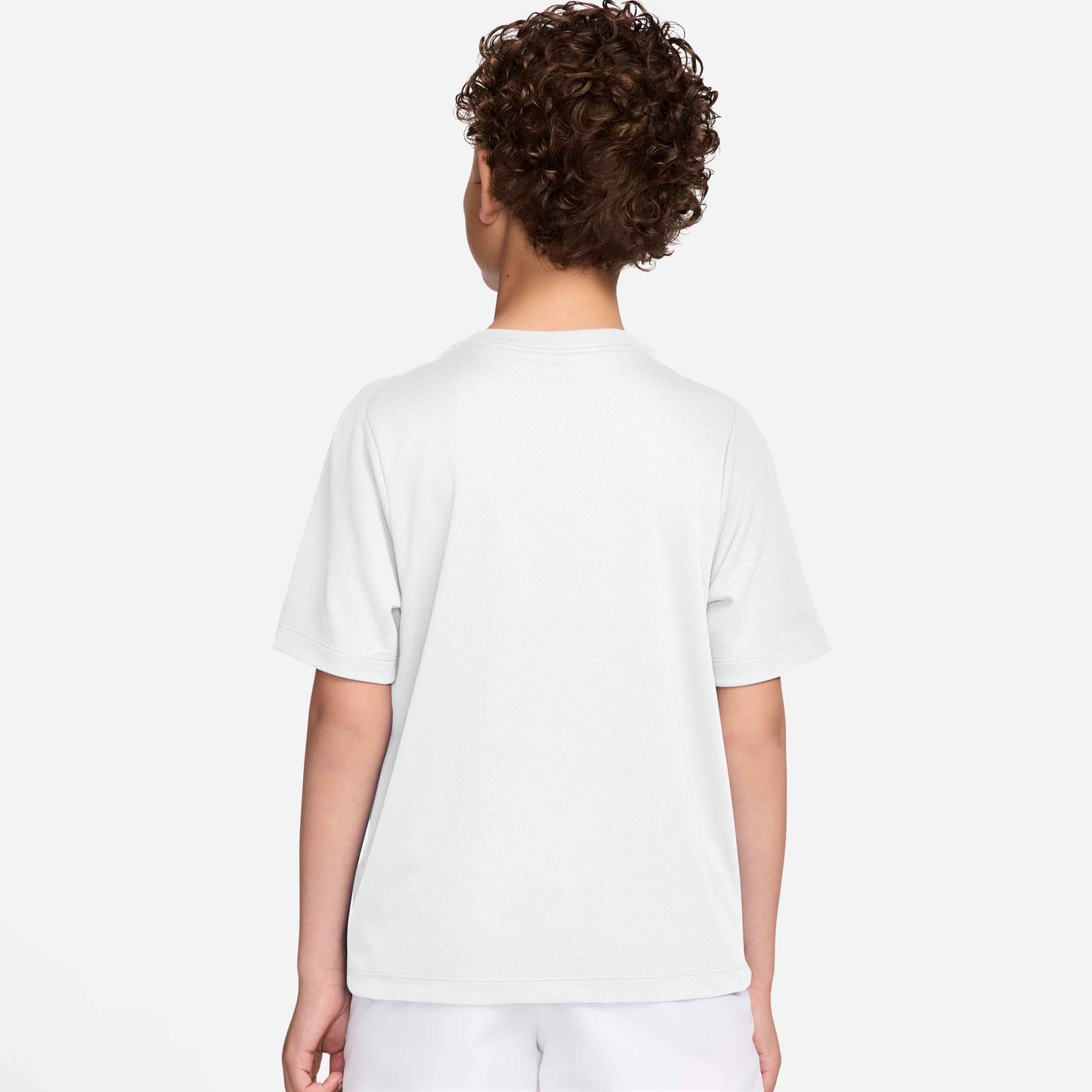 Nike Boy's Dri-FIT Multi Short Sleeve Top - White - IF2430-100