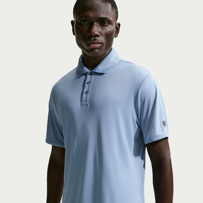 Nike Men's Dri-FIT Par Polo Short Sleeve Tonal - Work Blue - IQ7023-486