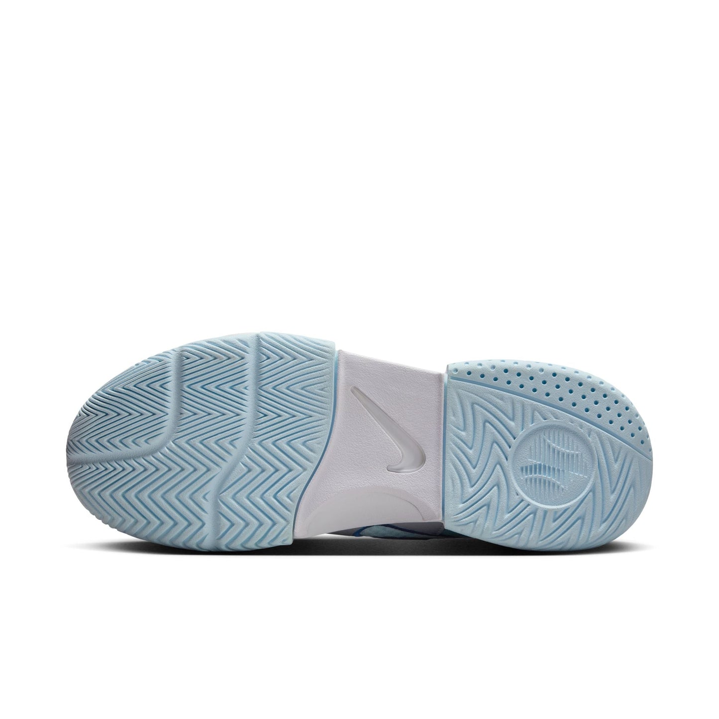 NikeCourt Vapor Lite 4 Womens' Hard Court Tennis Shoes - Glacier Blue Star Blue-White - FD6575-400