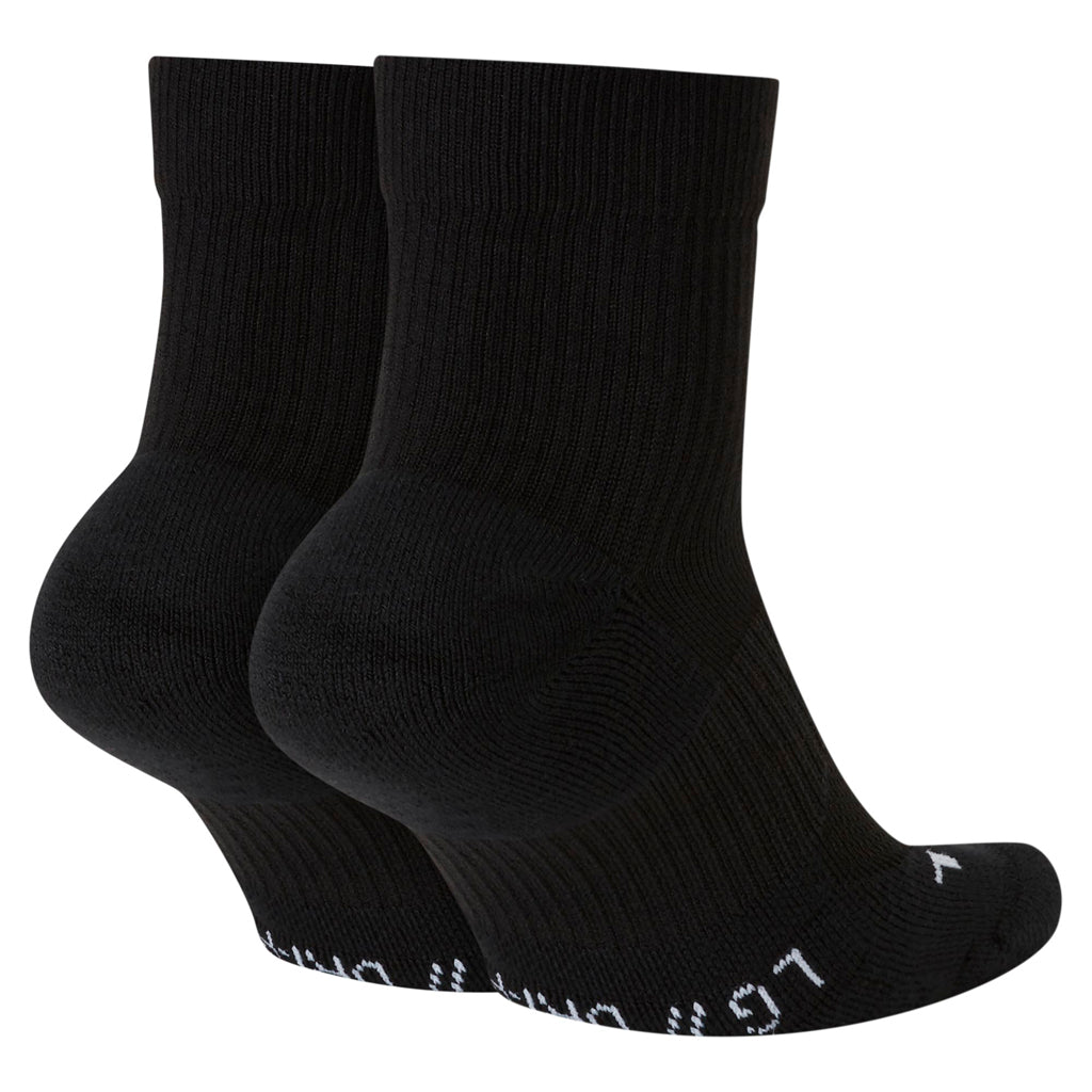 NikeCourt Multiplier Max Ankle Socks - Black - CU1309-010