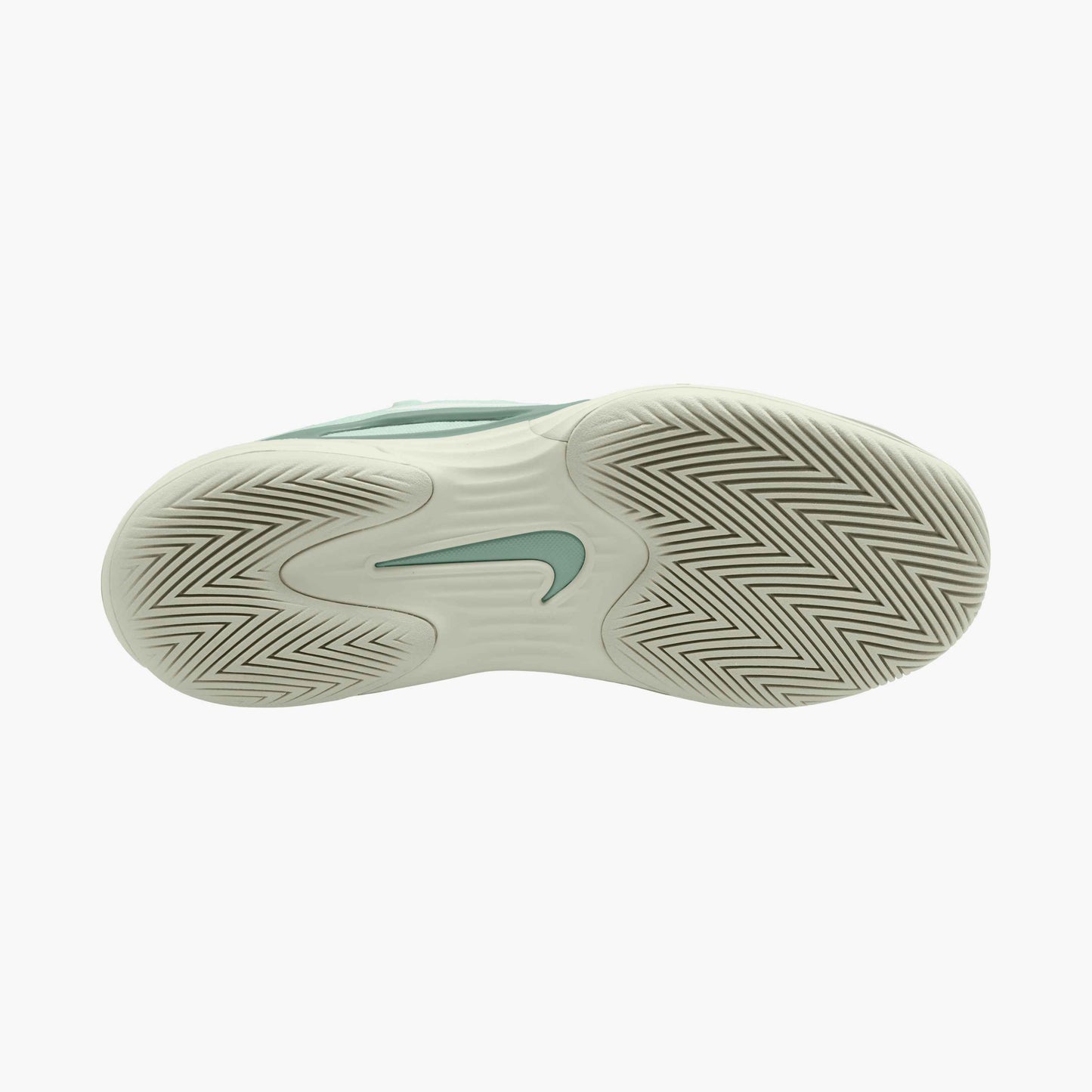 Nike Vapor 12 Women's Hard Court Tennis Shoes - White/Sea Glass - FV5554-301