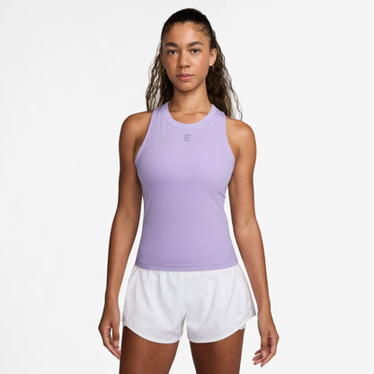 NikeCourt Advantage Women's Dri-FIT Tennis Tank Top - Purple - FZ6657-515