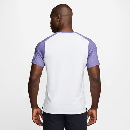 NikeCourt Advantage Men's Dri-FIT Tennis Printed Top - 2025 - Dusty Amethyst - FZ9845-527