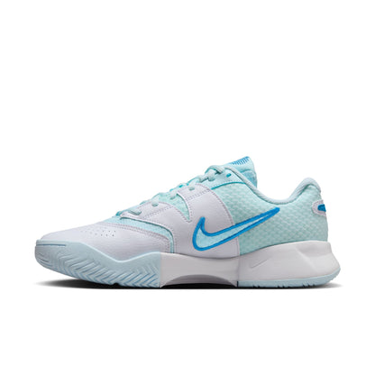 NikeCourt Vapor Lite 4 Womens' Hard Court Tennis Shoes - Glacier Blue Star Blue-White - FD6575-400