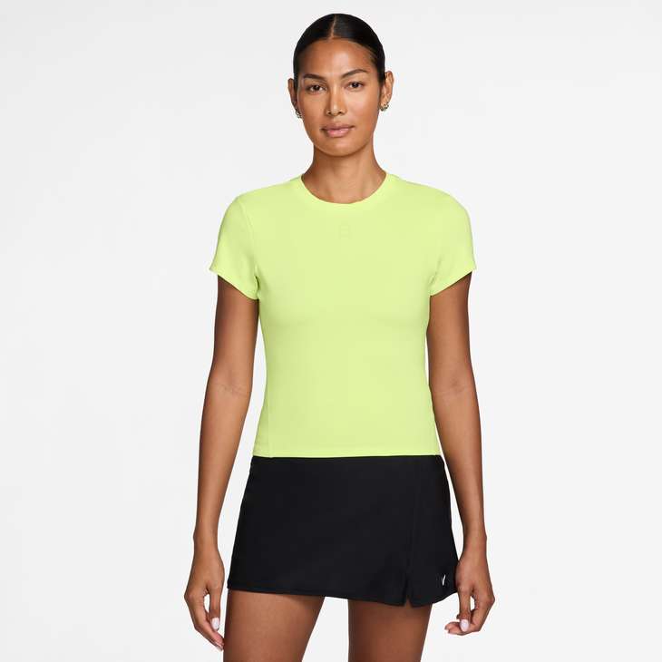 NikeCourt Advantage Women's Tennis Top - 2025 - Lemon Twist - HQ2994-736