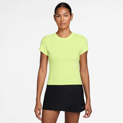 NikeCourt Advantage Women's Tennis Top - 2025 - Lemon Twist - HQ2994-736