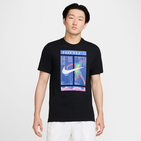 NikeCourt Men's Tennis T-Shirt - 2025 - Black - HJ3369-010